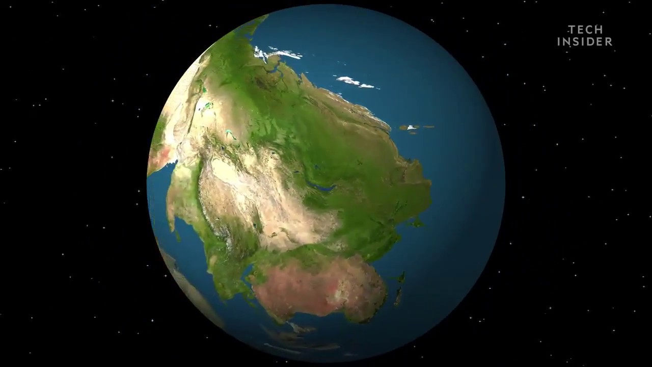 G&eacute;ographie - La d&eacute;rive des continents   A quoi ressemblera la terre dans 250 millions dann&eacute;es
