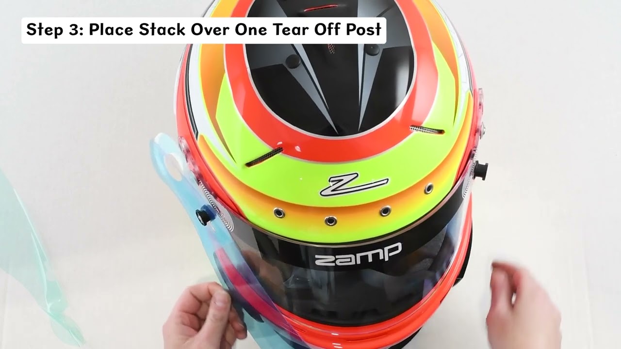 How to Install Z Optics Sealed Tear Offs