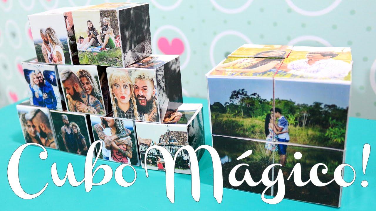 DIY: Cubo Mágico - 2 modelos diferentes