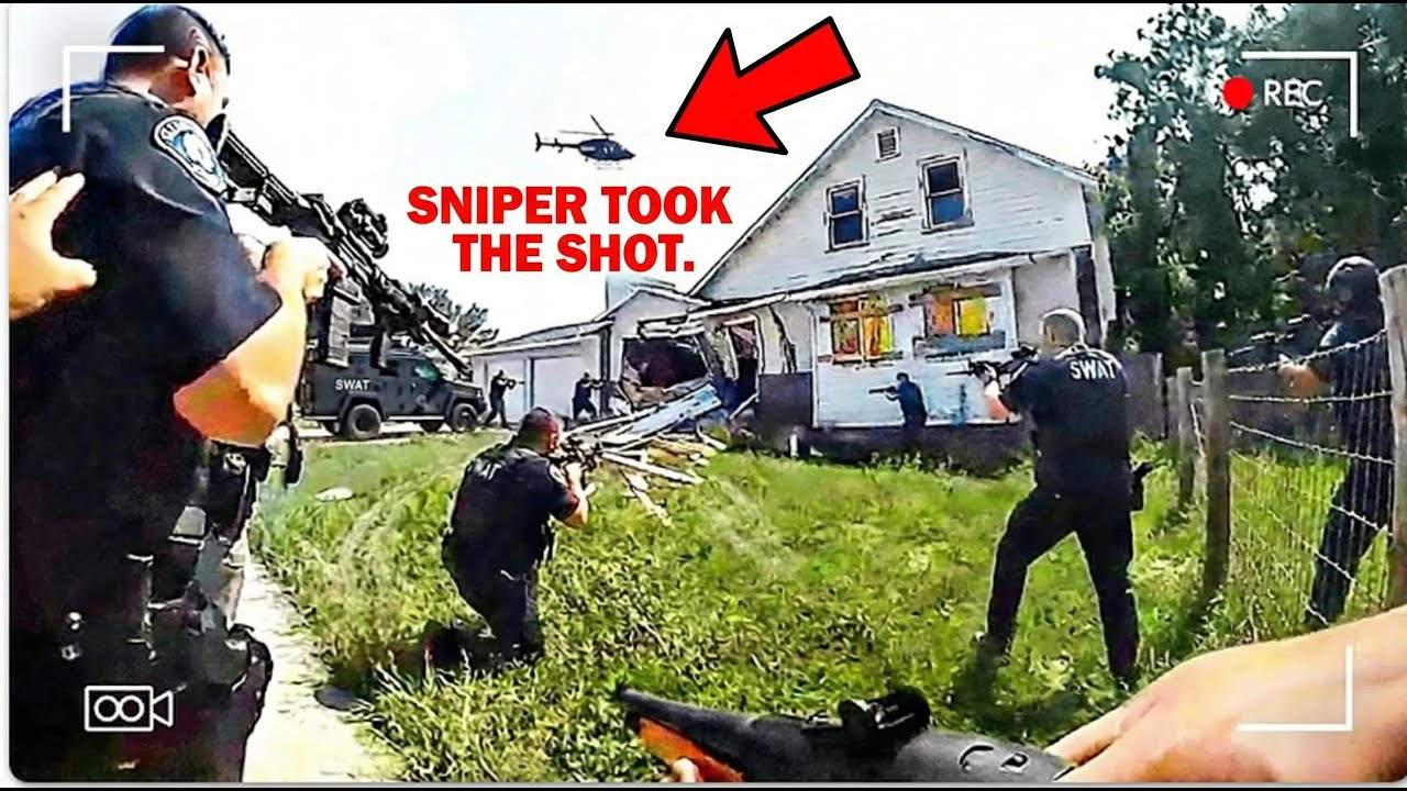 SWAT Sniper Takes the Shot | Joseph Anthony Manhard Utah Hostage Standoff Bodycam