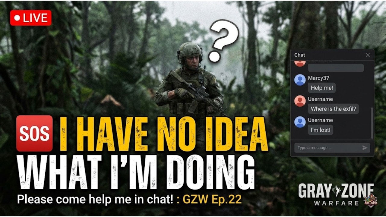 🆘 I HAVE NO IDEA WHAT I'M DOING. Please come help me in chat!  : GZW Ep.22