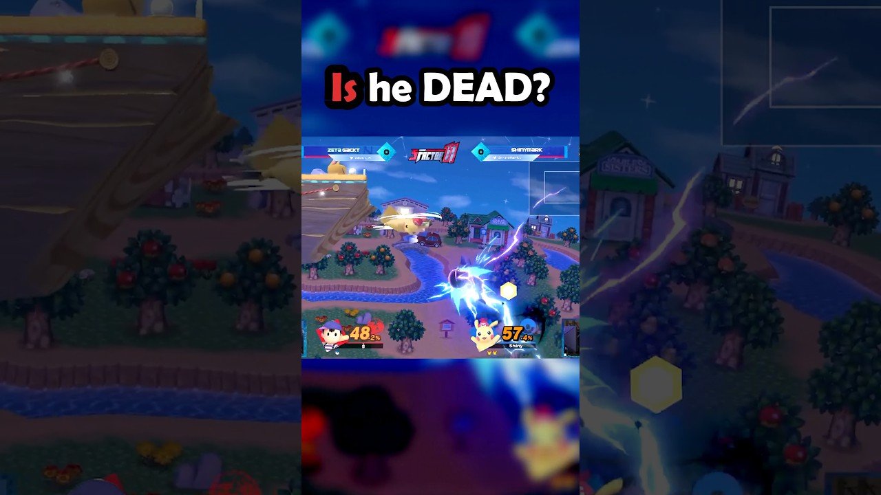 ShinyMark with Pikachu wins the BEST match of the S Factor 11 tournament #supersmashbros #pikachu