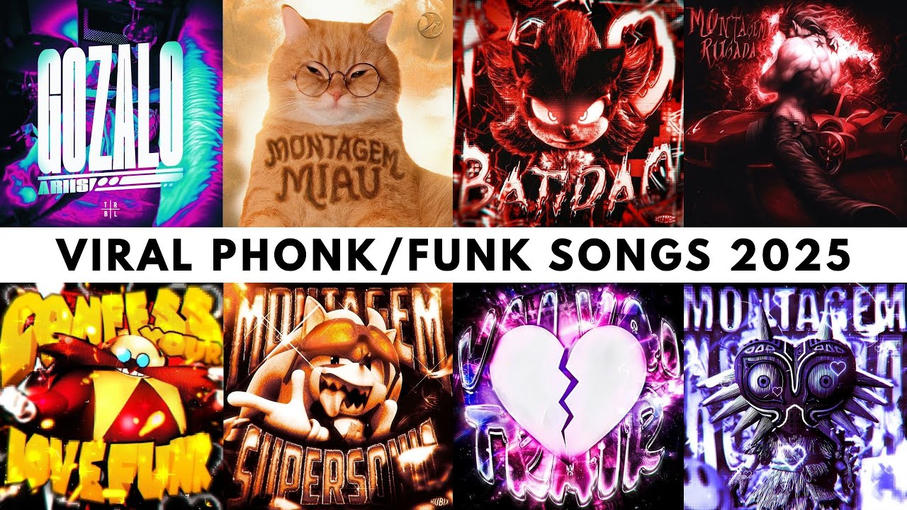 VIRAL PHONK/FUNK SONGS 2025 🎵 PLAYLIST