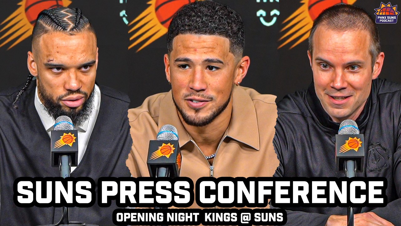 Devin Booker, Dillon Brooks and Jordan Ott After MASSIVE Comeback Win vs Kings