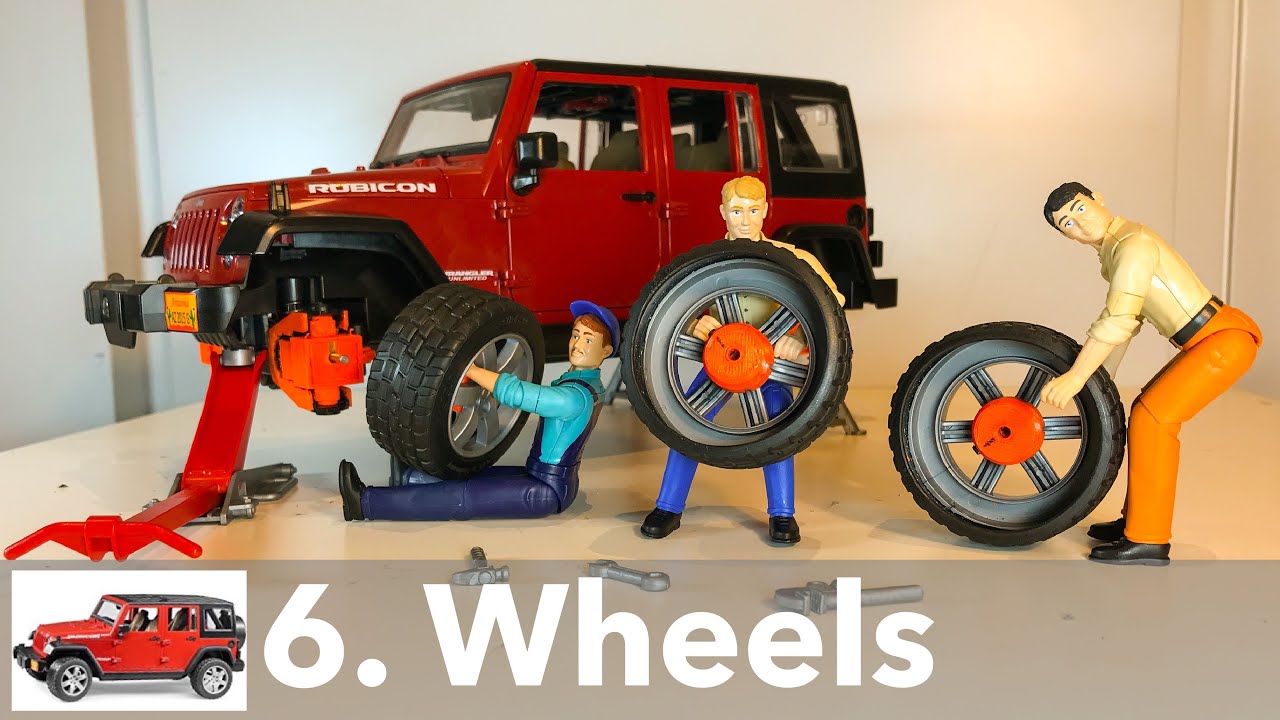 Bruder Jeep RC conversion - 6. wheels
