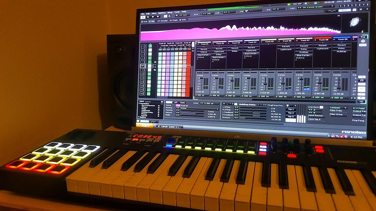 Axiom 25 Trigger pads with Ableton Live