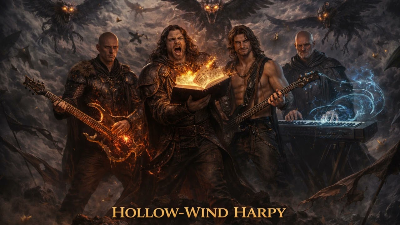 Hollow-Wind Harpy | Pale Scripture (Monster Series Sky-Hunt Metal)