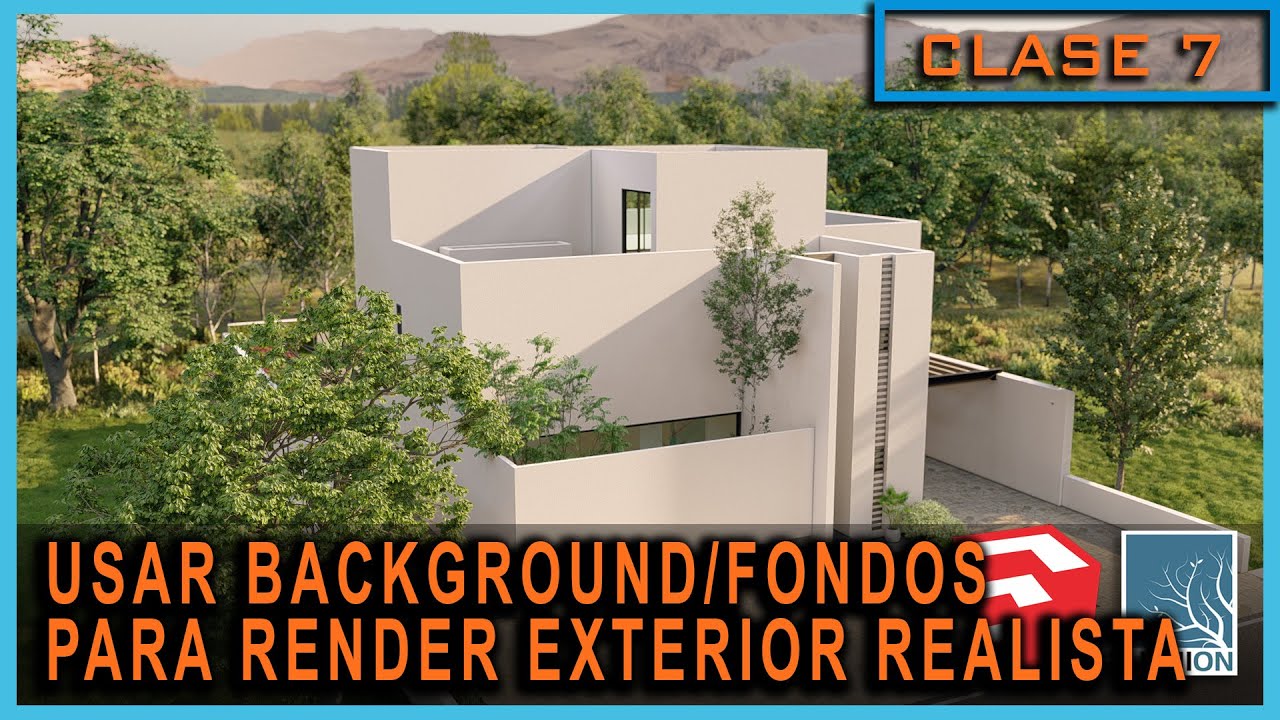 LUMION 11.5 🔴 USAR FONDOS BACKGROUND PARA RENDERS MÁS REALISTAS
