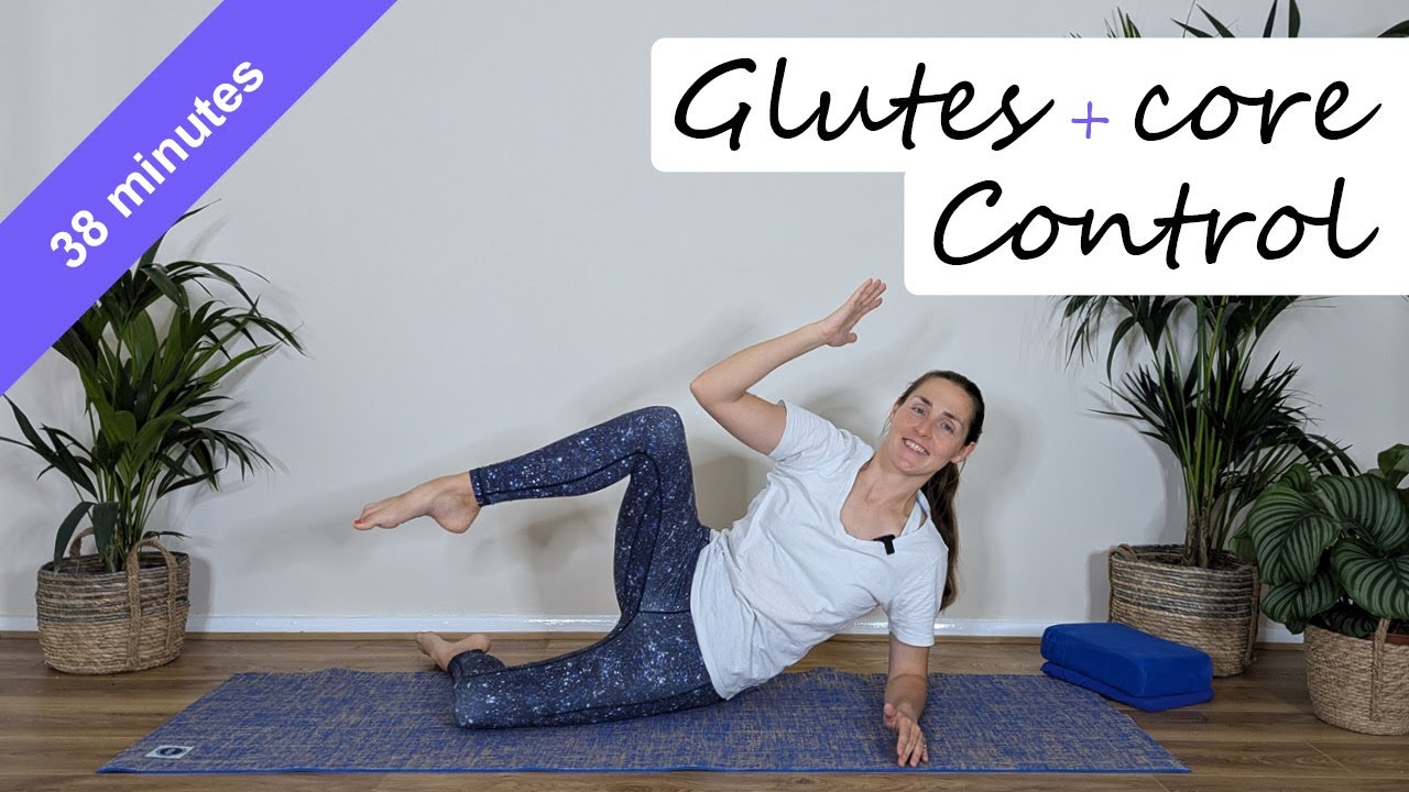 Glutes and core control | Pilates Live