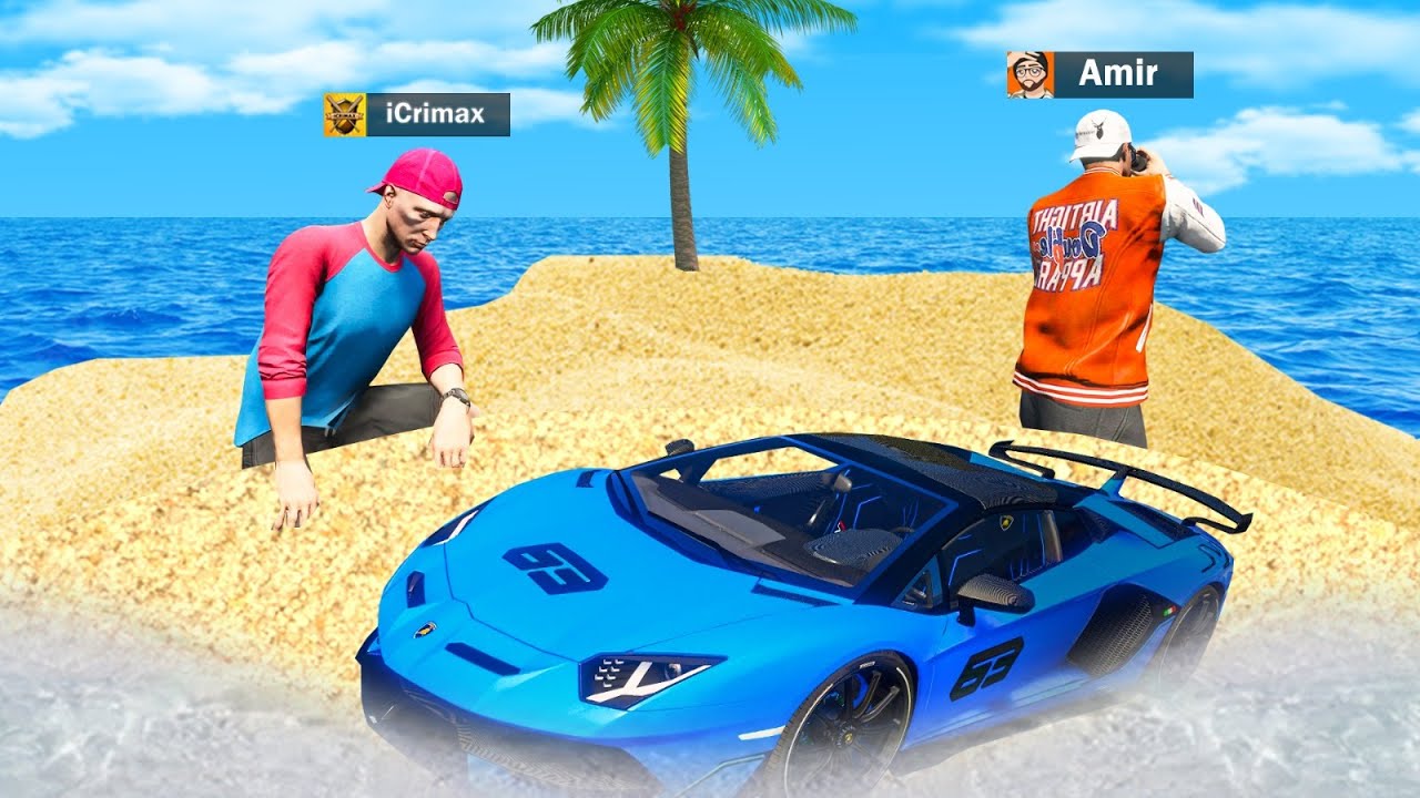 TEUERSTEN LAMBO auf INSEL GEFUNDEN! (GTA 5 Hide & Seek)