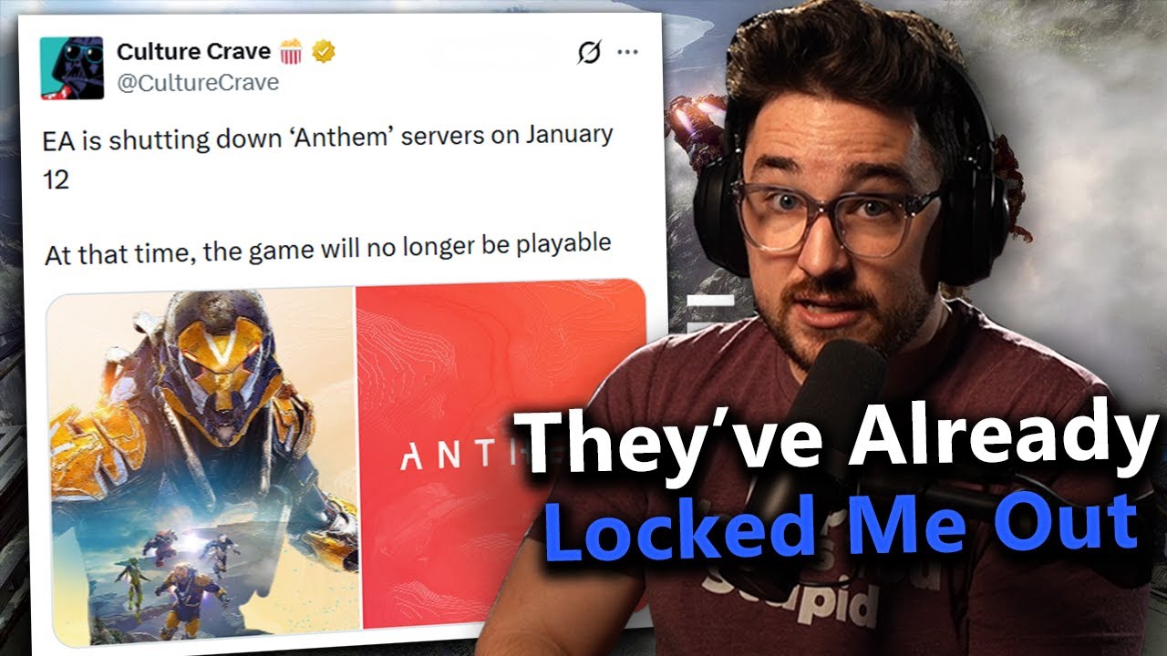 Anthem Is Locking Out Players Before Its Official Shutdown