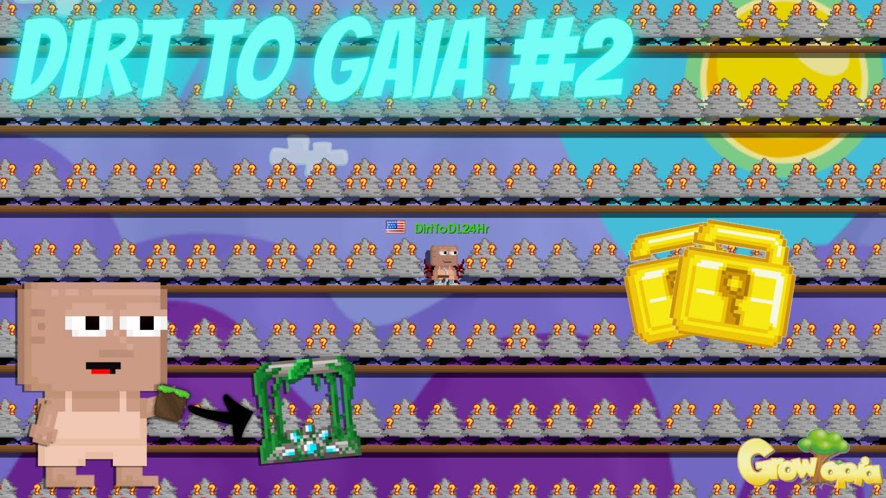 NEW MASS PROJECT?!? 🤑 (INSANE PROFIT!!!) | #2 DIRT TO GAIA | Growtopia Profit 2021 | TriggerFear