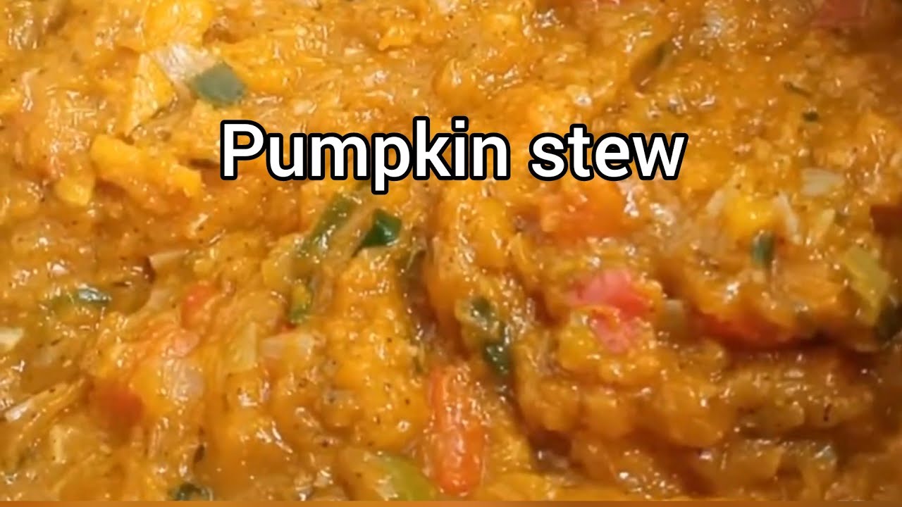 pumpkin stew/stewed pumpkin recipe/ vegetarian/ vegetable/pumpkin recipe