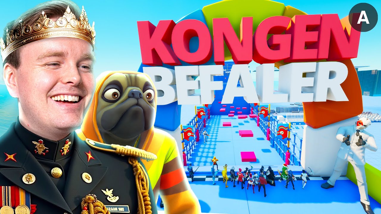 Kongen befaler i Fortnite er endelig tilbake og Doggo hjeper meg! 🫅🐕‍🦺