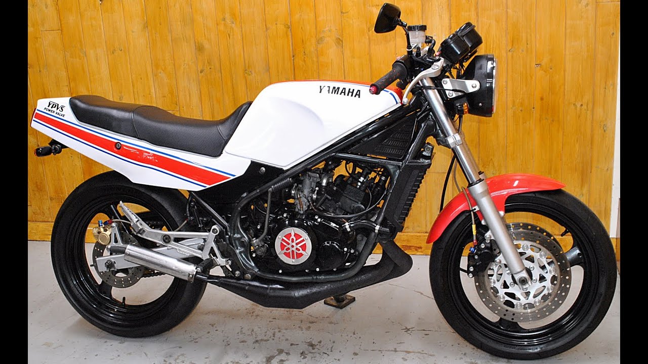 Yamaha RZ250R external muffler sound and details.ヤマハＲＺ２５０Ｒ詳細・社外チャンバー音