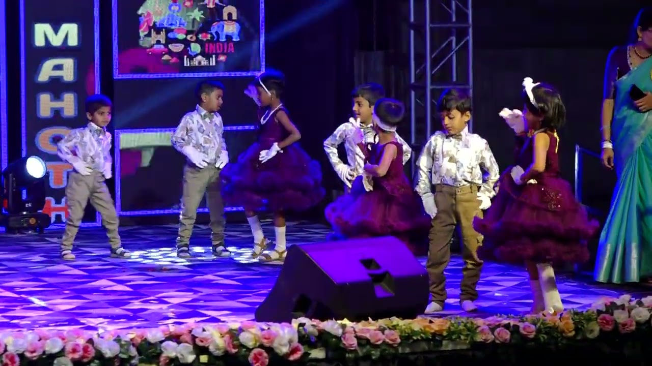 LV Mahostava dance by UKG kids