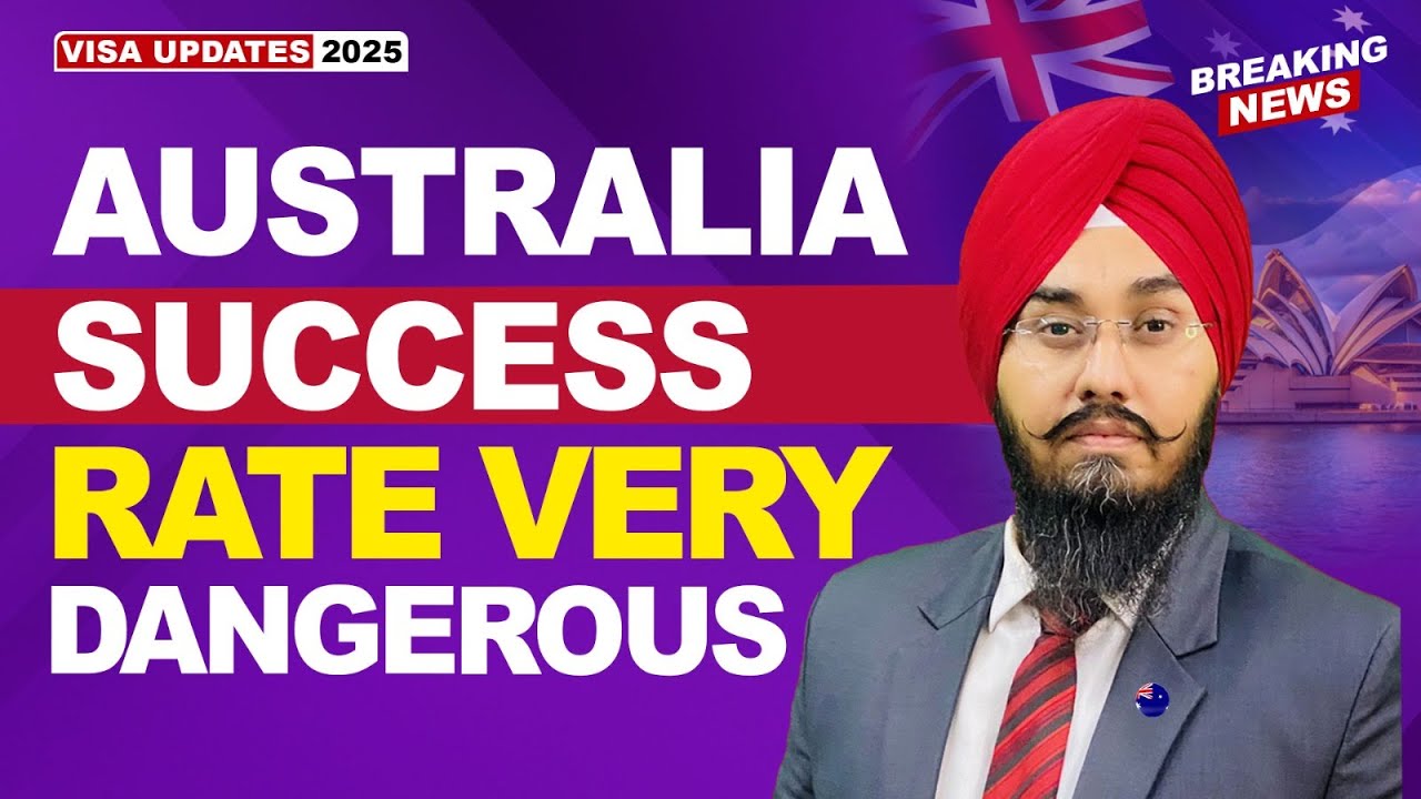 AUSTRALIA SUCCESS RATE VERY DANGEROUS | STUDY VISA UPDATES 2025 | USA CANADA UK