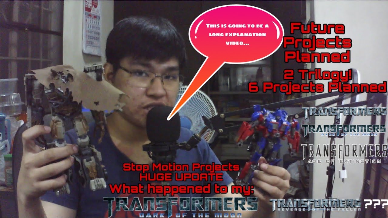 My Transformers Stop Motion TRILOGIES IMPORTANT UPDATE!!! | What happened to my DOTM???
