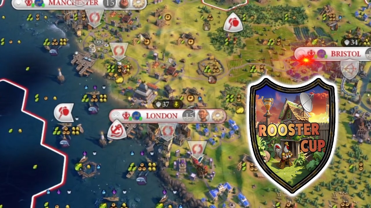 I'M PLAYING IN A CIV 6 TOURNAMENT!! | Civ VI Multiplayer Rooster Cup Qualifier