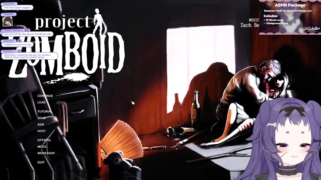 zatsu an then newbie voices of the voice wanwan #3 [Just Chatting + Project Zomboid]