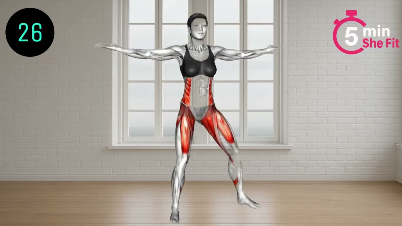 5-Minute STANDING ABS Workout to Flatten Your Belly | No Floor Needed