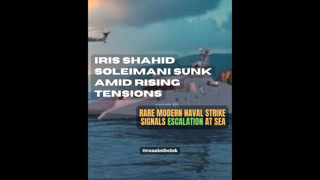 IRIS Shahid Soleimani Sunk Amid Rising Tensions