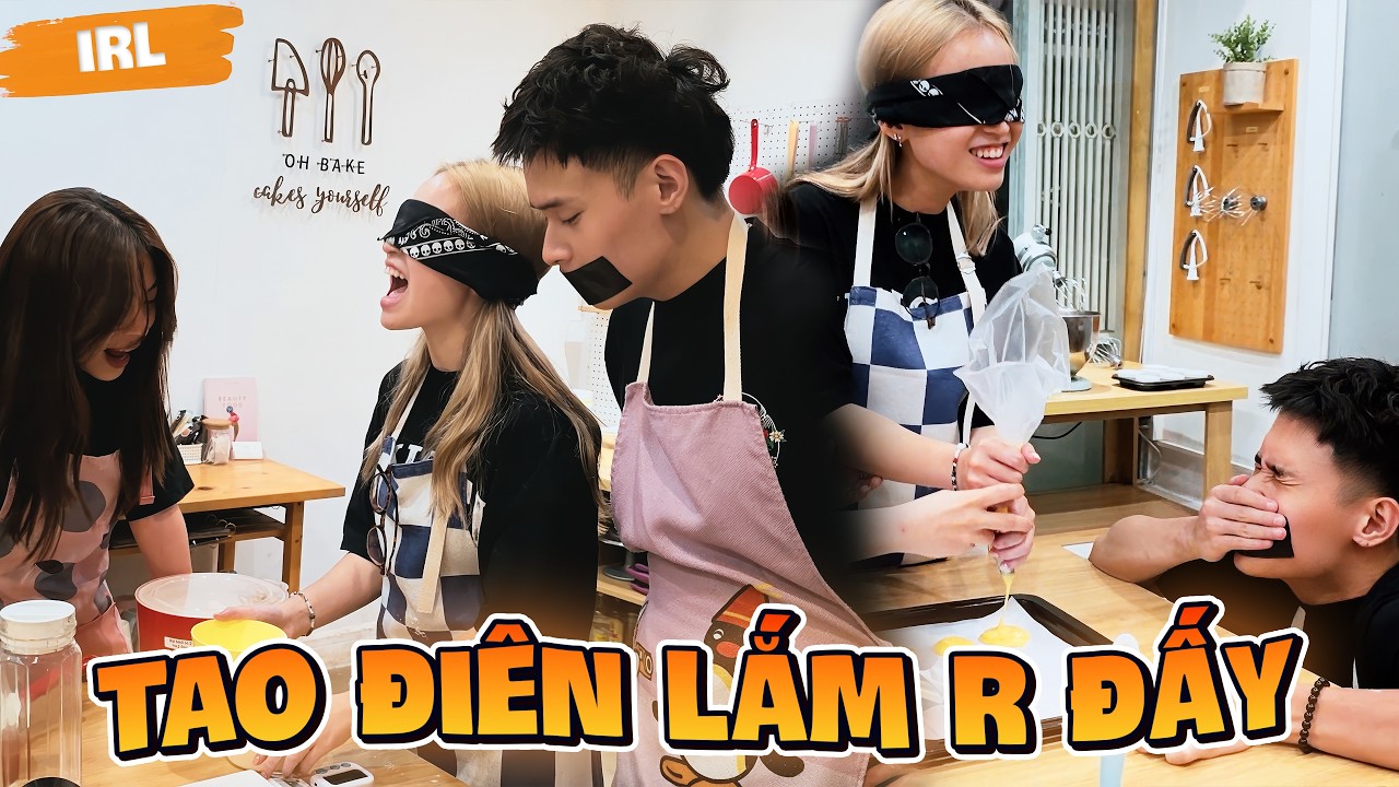 BIM, JADE, DEV THỬ CHALLENGE IRL LÀM BÁNH MÙ CÂM ĐIẾC