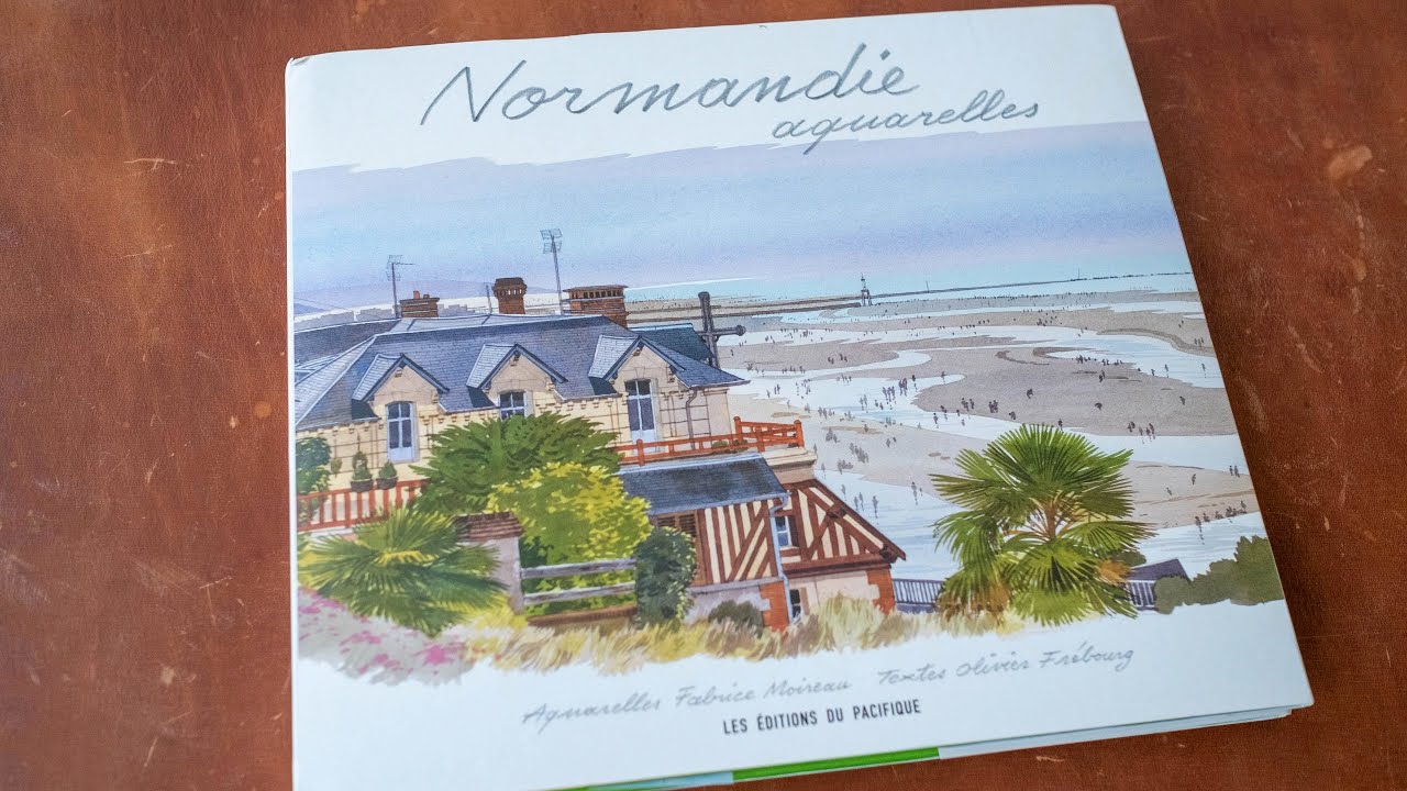 Normandie Aquarelles (book flip)