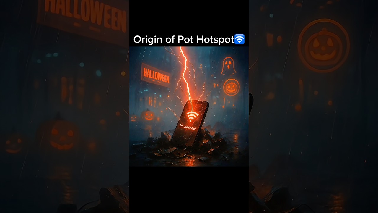Как возникла Pot Hotspot?😨🛜