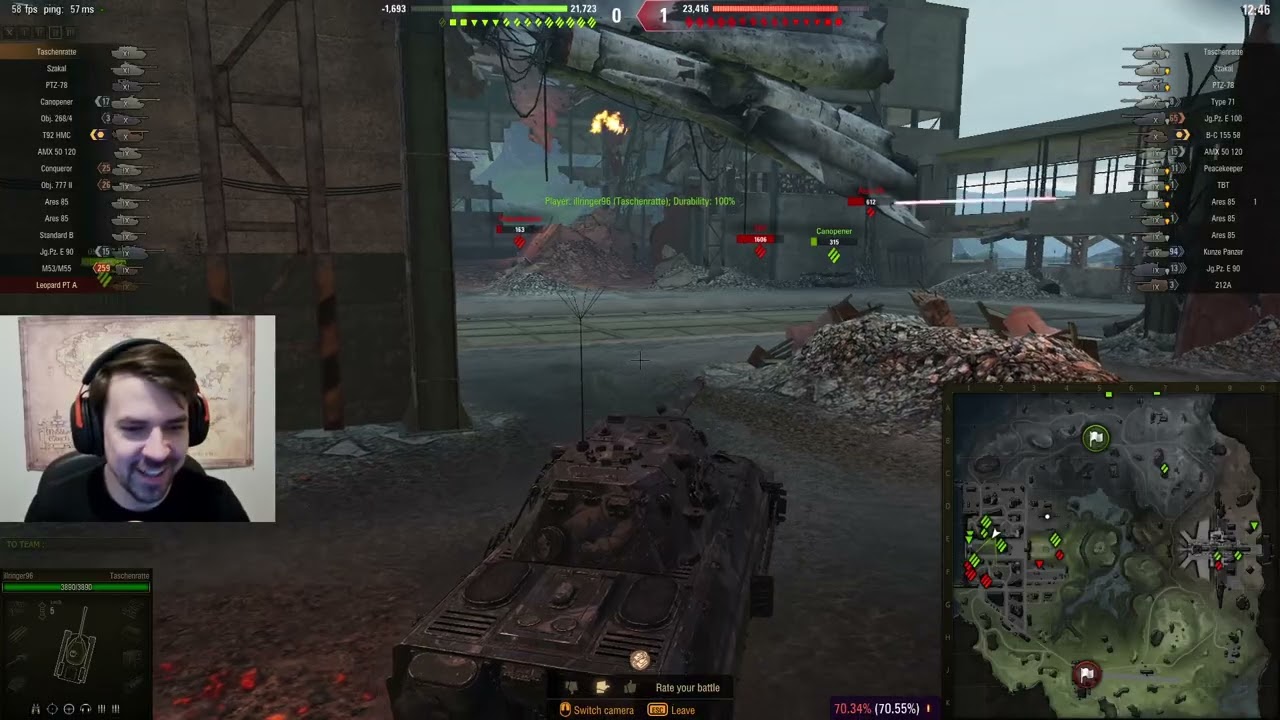 NO GOLD RANDOM Tech Tree Tank grind  Finishing Leopard PT A, Finishing M-II-Y, Starting HWK 12