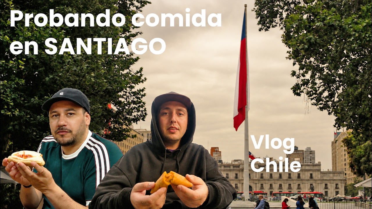 Probando comida en Santiago | Vlog Chile #5
