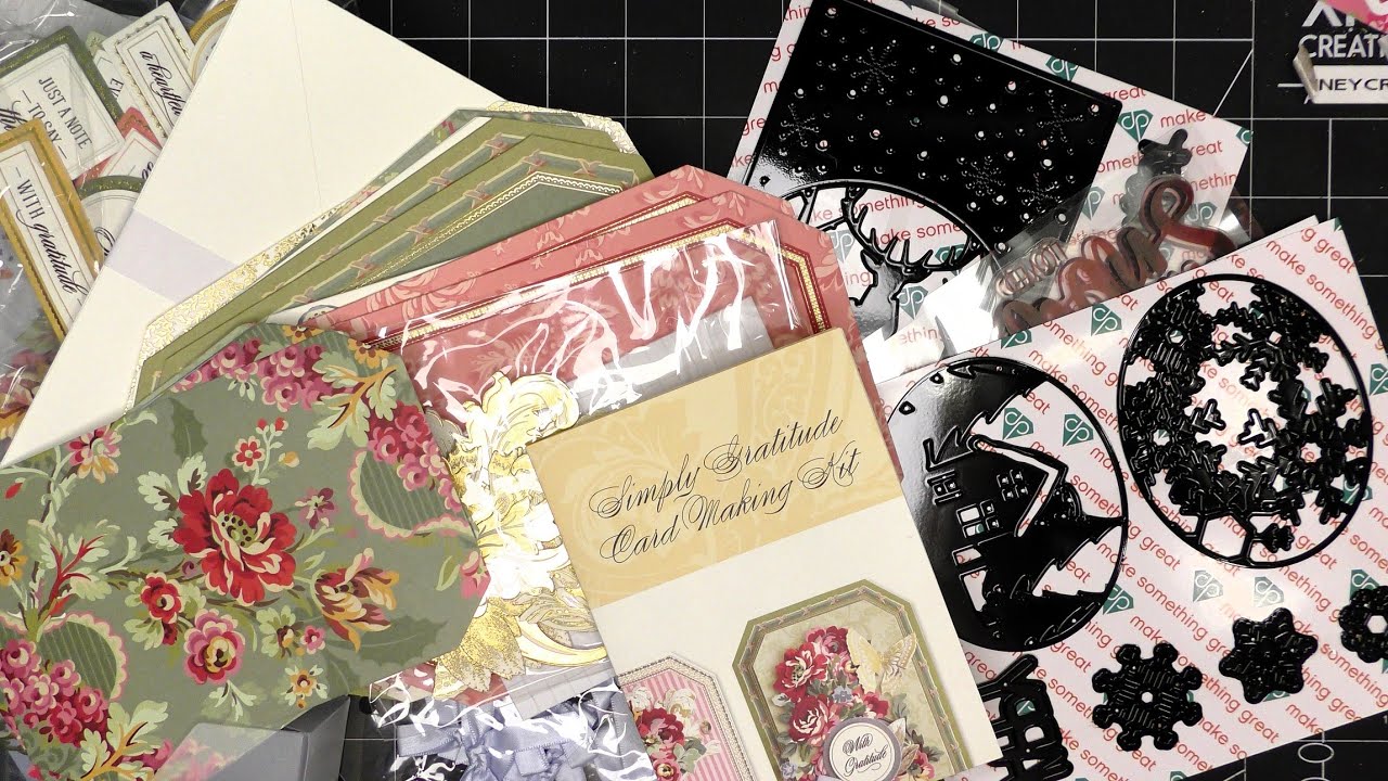 HSN Autoships Haul incl Diamond Press, Crafter's Companion & Anna Griffin Simply Cardmaking Unboxing