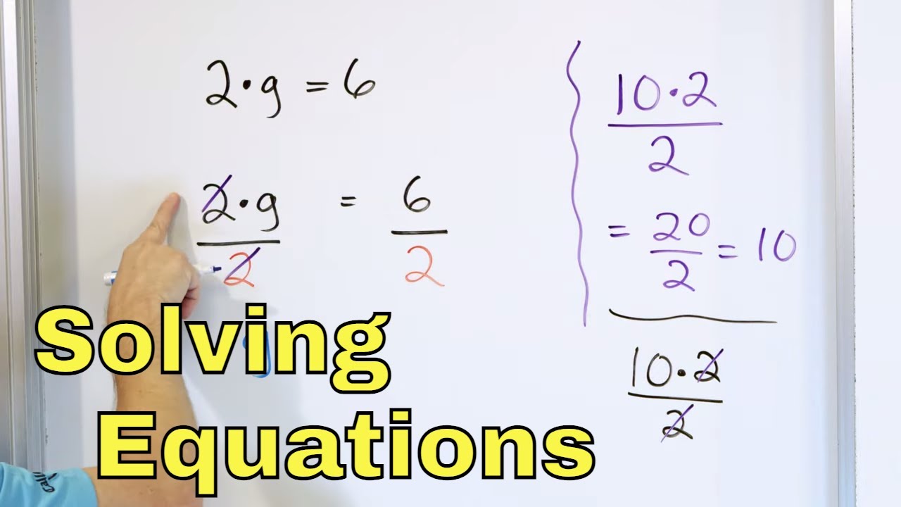 Solving 1-Step Equations w/ Multiplication & Division - [6-6-16]