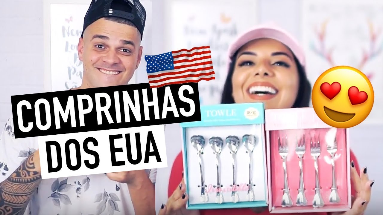 COMPRINHAS DOS EUA PRA CASA NOVA E OUTROS...