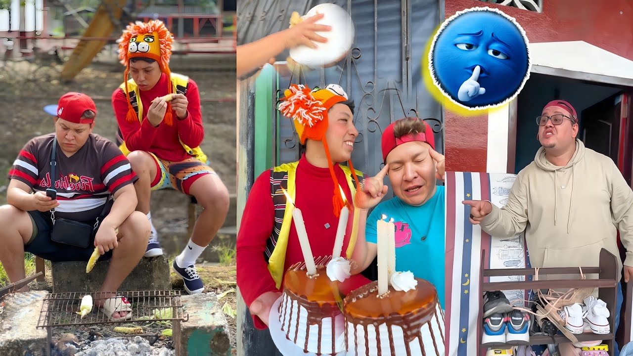 Cuando mi hermana se quiere separar del marido 😂 | Feliz cumpleaños a Aron el Chiche 🥳🎂
