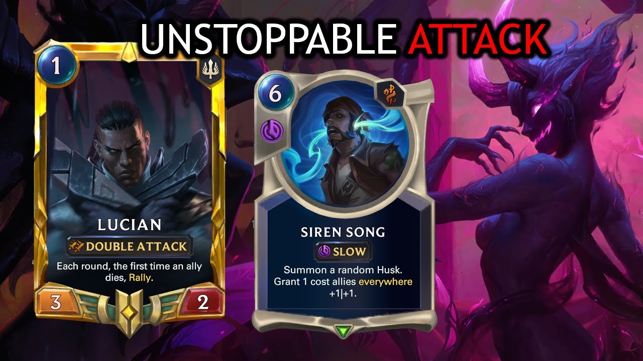 THIS DECK ATTACKS NON STOP | Legends of Runeterra deck Gameplay