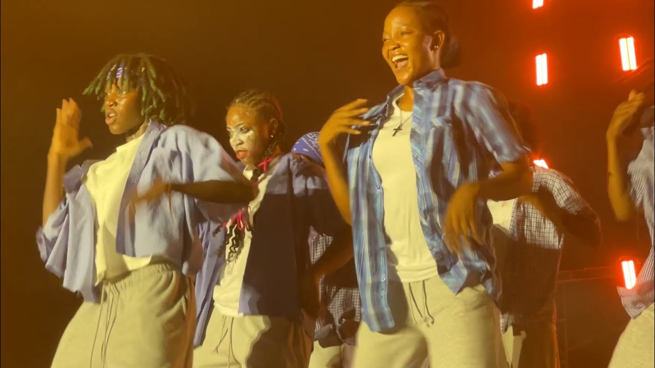 DWP Academy Performance at PRESEC Ɔdadeɛ Torch and Bonfire Night