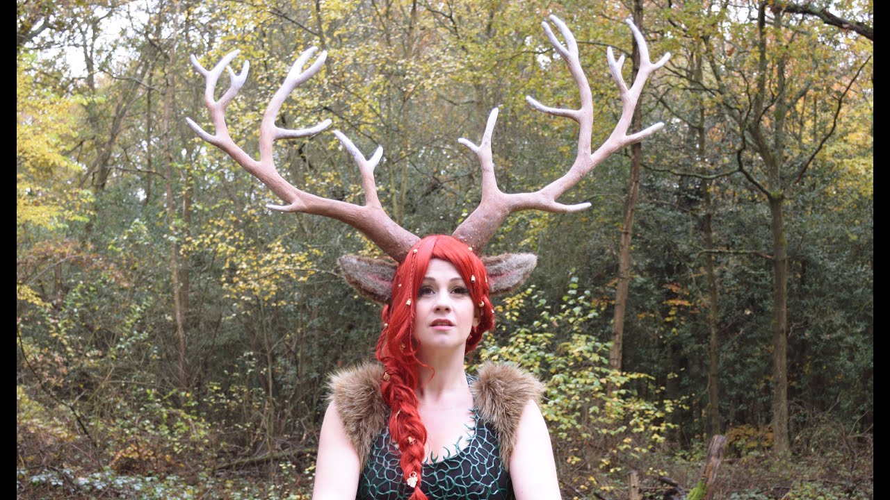 How to make some giant antlers with magnetic attachment, inspired by Cernunnos