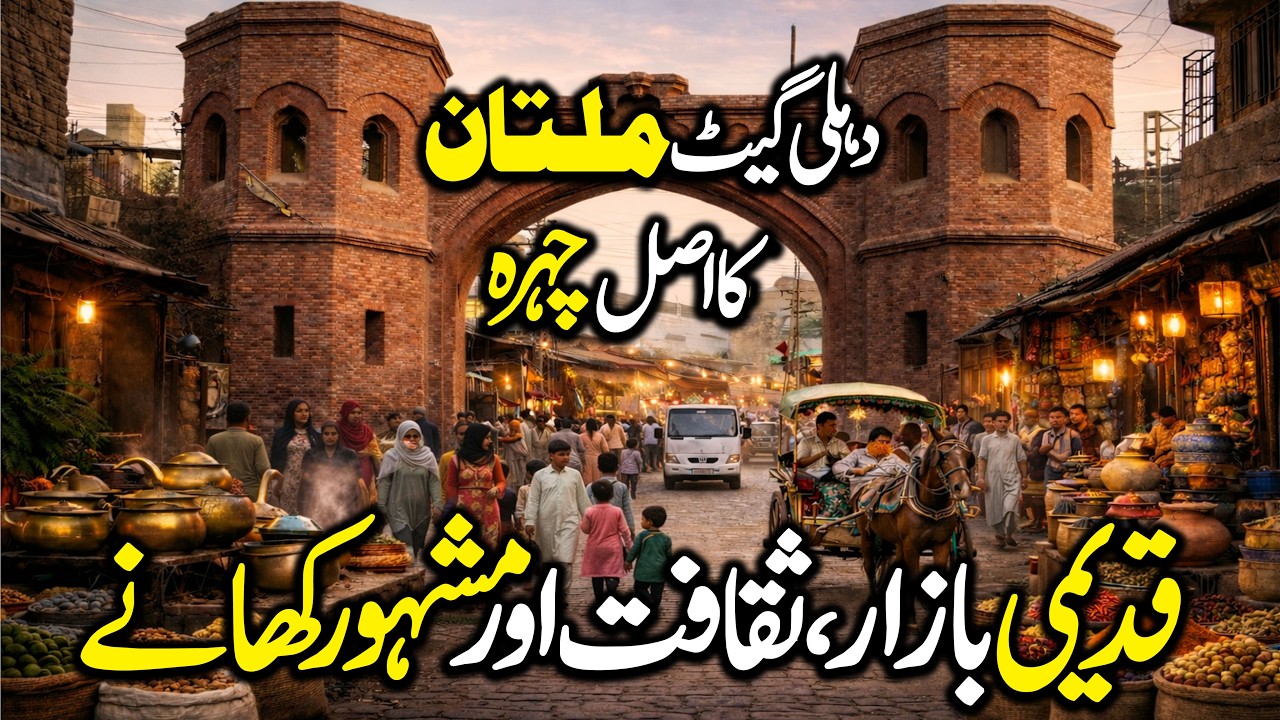 Delhi Gate Multan Vlog | Old Bazaar & History | SPD