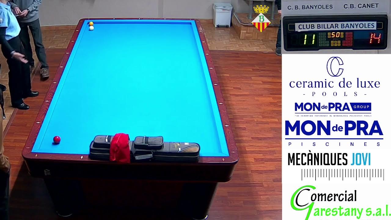 LLIGA CATALANA 3 BANDES BANYOLES C - CANET C