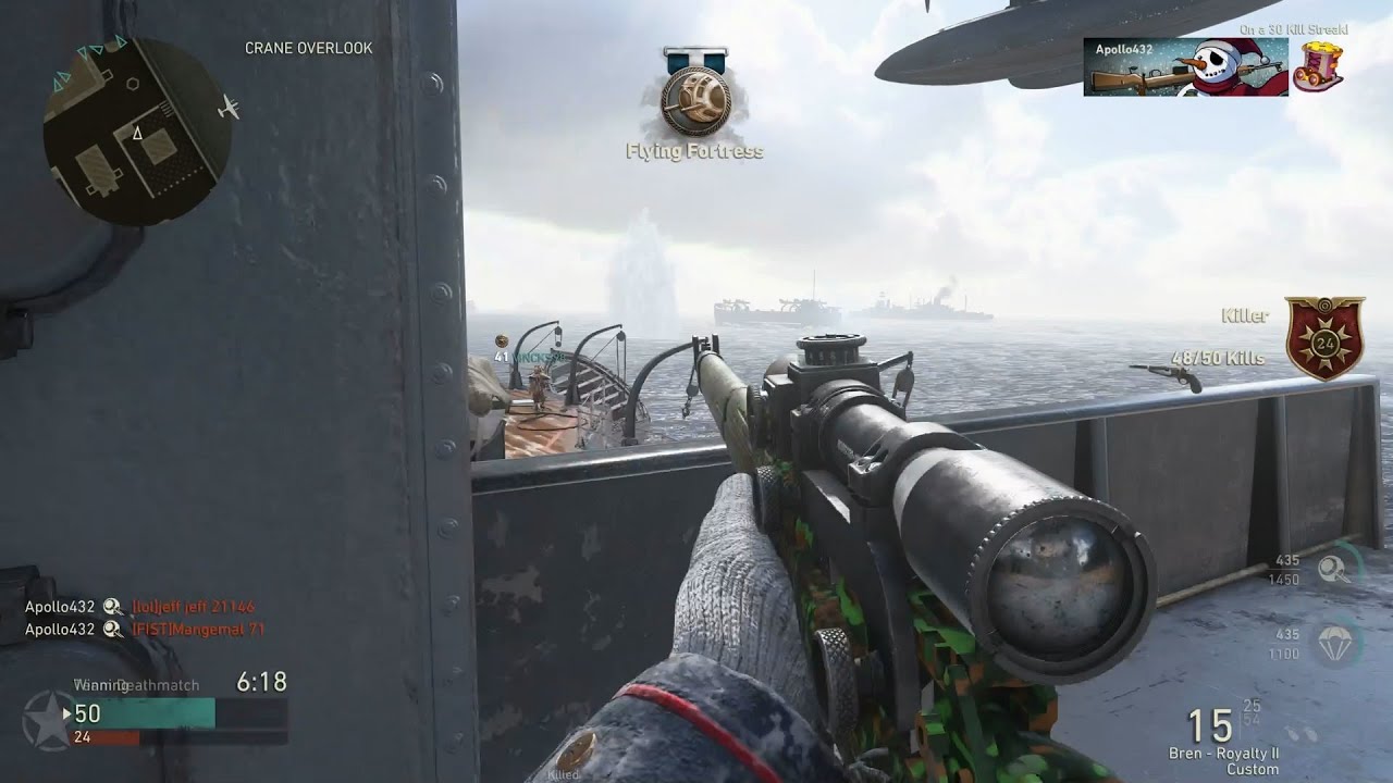 Call of Duty WW2: Team Deathmatch Gameplay (No Commentary)