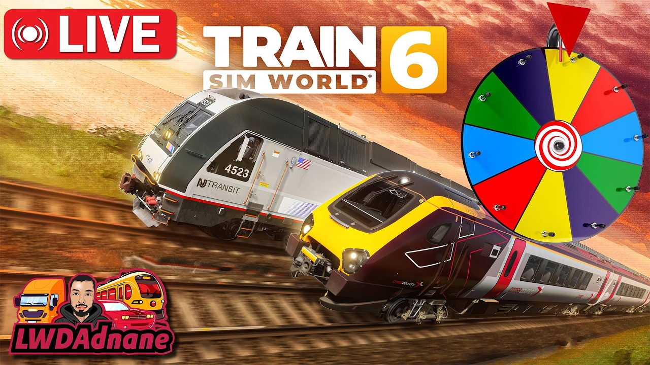 🔴LIVE| Journey Mode Roulette w/ 300+ Mods! | Train Sim World 6 | !twitch !discord
