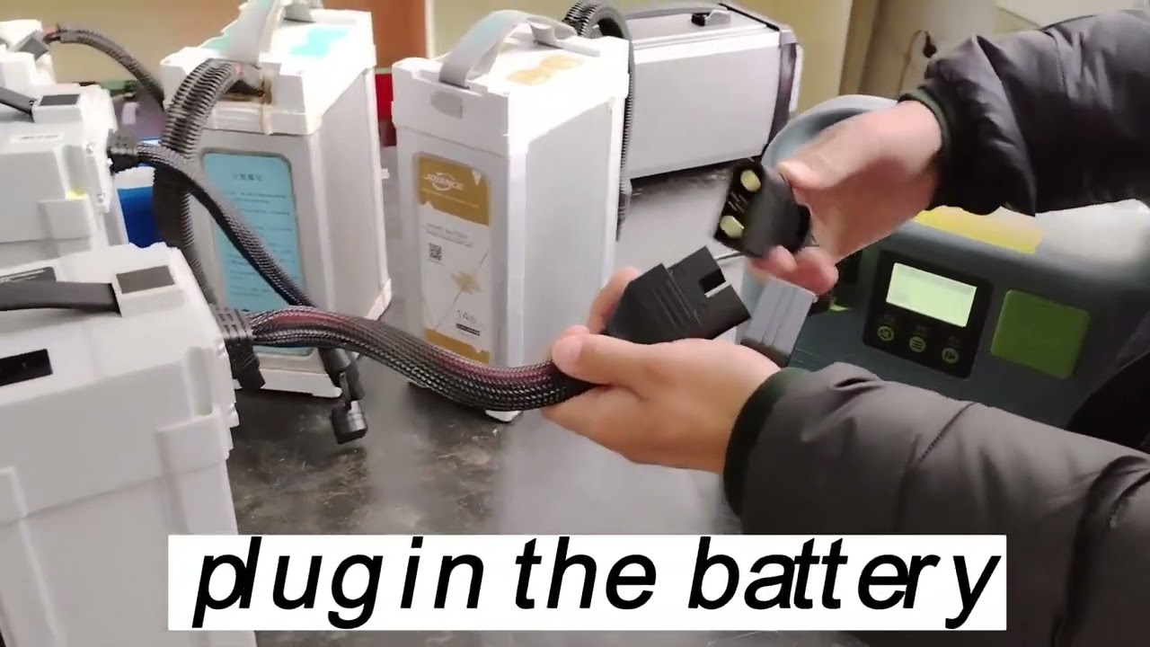 How to charge Tattu battery 14s 28000mAh with 4-way fast speed charger
