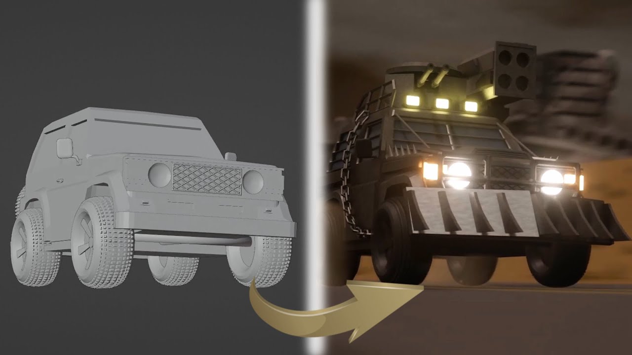 Endless Engines - Breakdown [Post apocalyse car animation]
