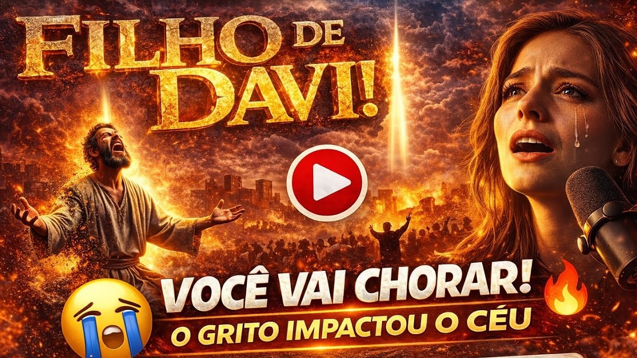IMPOSSÍVEL NÃO CHORAR! O Grito “FILHO DE DAVI” Que Tocou o Céu 🔥
