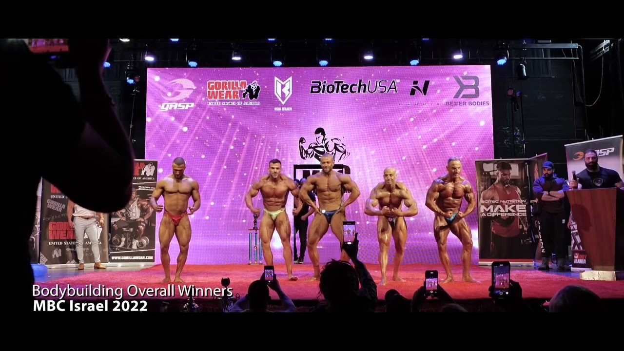 MBC Israel Bodybuilding Overall Winners