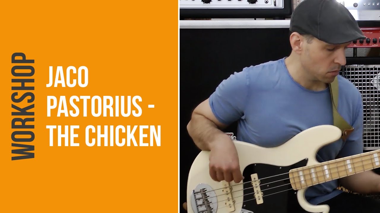 Jaco Pastorius - The Chicken (Bass Lesson: Solo Bass Arrangement)