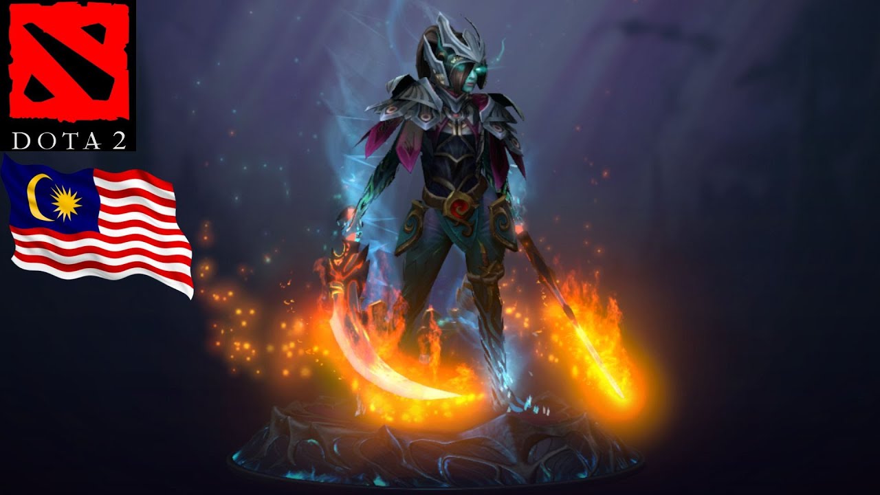 DOTA 2 MALAYSIA - (Phantom Assassin a.k.a PA) Skadi turbo lawan phoenix