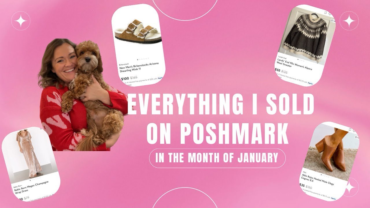 Everything I Sold On Poshmark In January 