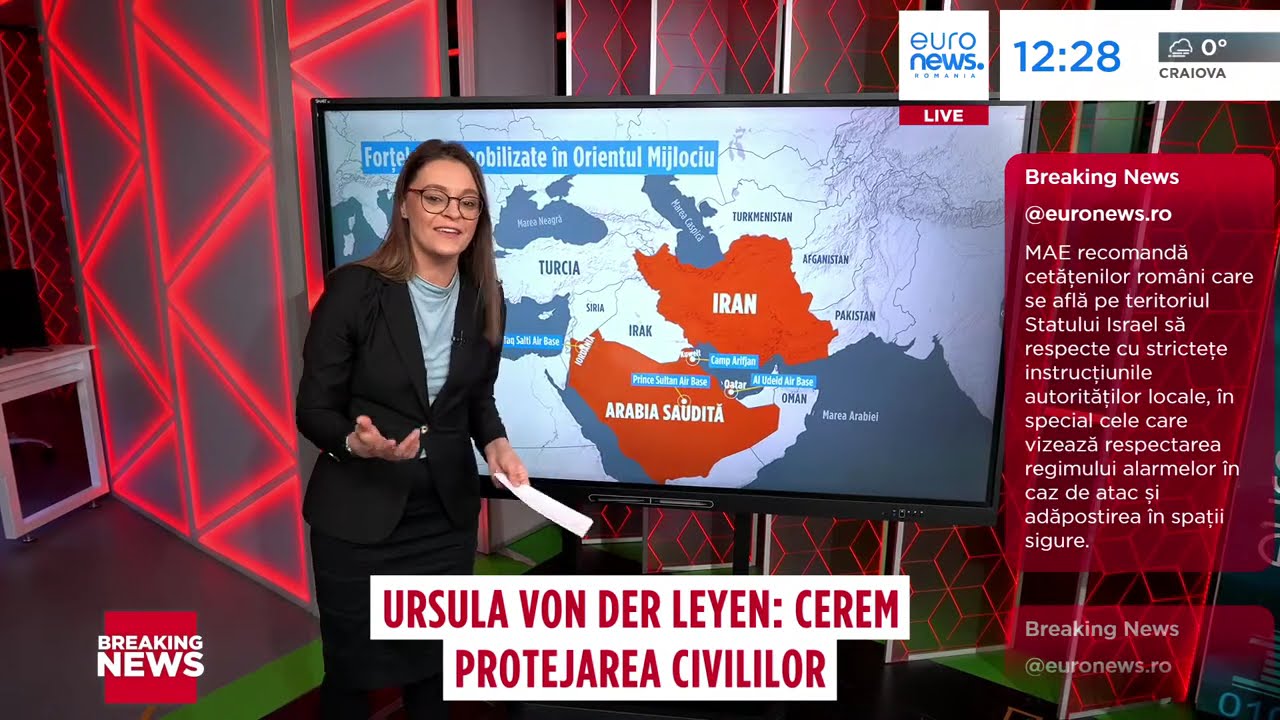 Harta conflictului Israel-Iran: Locațiile vizate de bombardamente